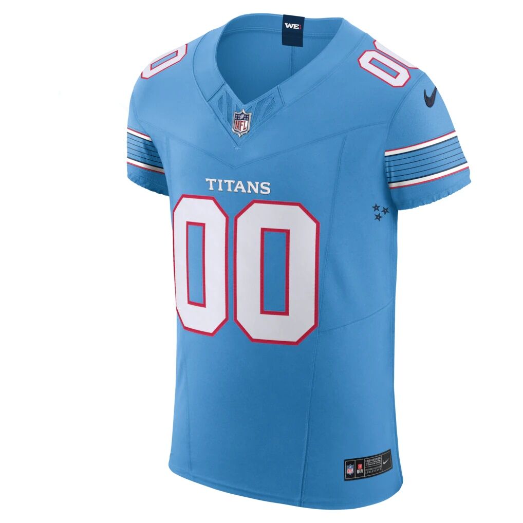 Tennessee Titans Nike Vapor F.U.S.E. Elite Custom Jersey - Light Blue