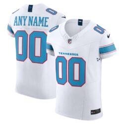 Tennessee Titans Nike Vapor F.U.S.E. Elite Custom Jersey - White - Front View