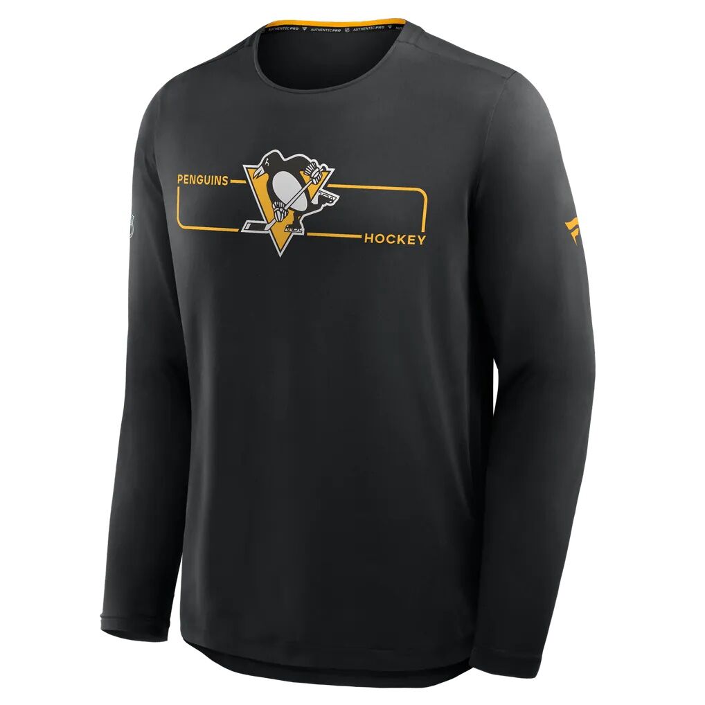 Pittsburgh Penguins Fashion7 Authentic Pro Rink Tech Long Sleeve T-Shirt