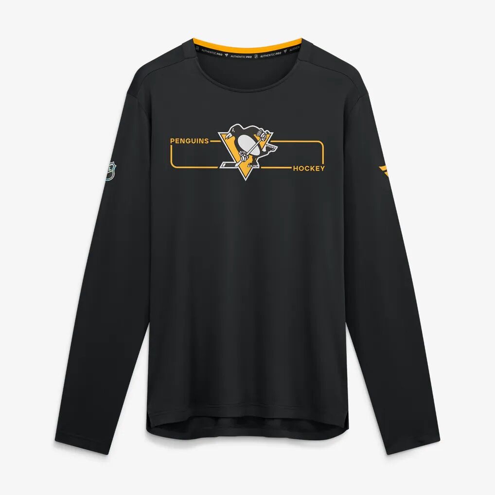 Pittsburgh Penguins Fashion7 Authentic Pro Rink Tech Long Sleeve T-Shirt