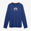 Edmonton Oilers Fashion7 Authentic Pro Rink Tech Long Sleeve T-Shirt - - Front View