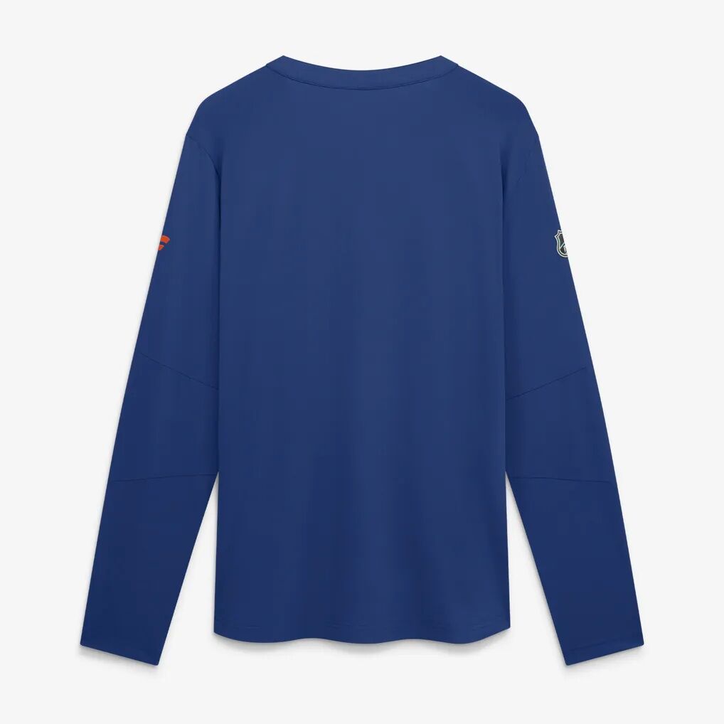 Edmonton Oilers Fashion7 Authentic Pro Rink Tech Long Sleeve T-Shirt - Royal