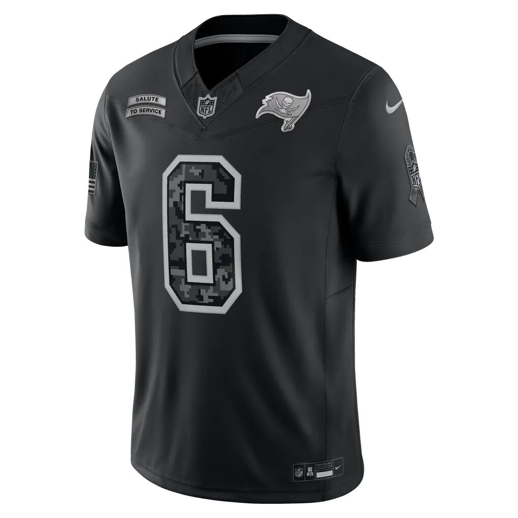 Baker Mayfield Tampa Bay Buccaneers Nike 2026 Salute to Service Stitched Limited Jersey