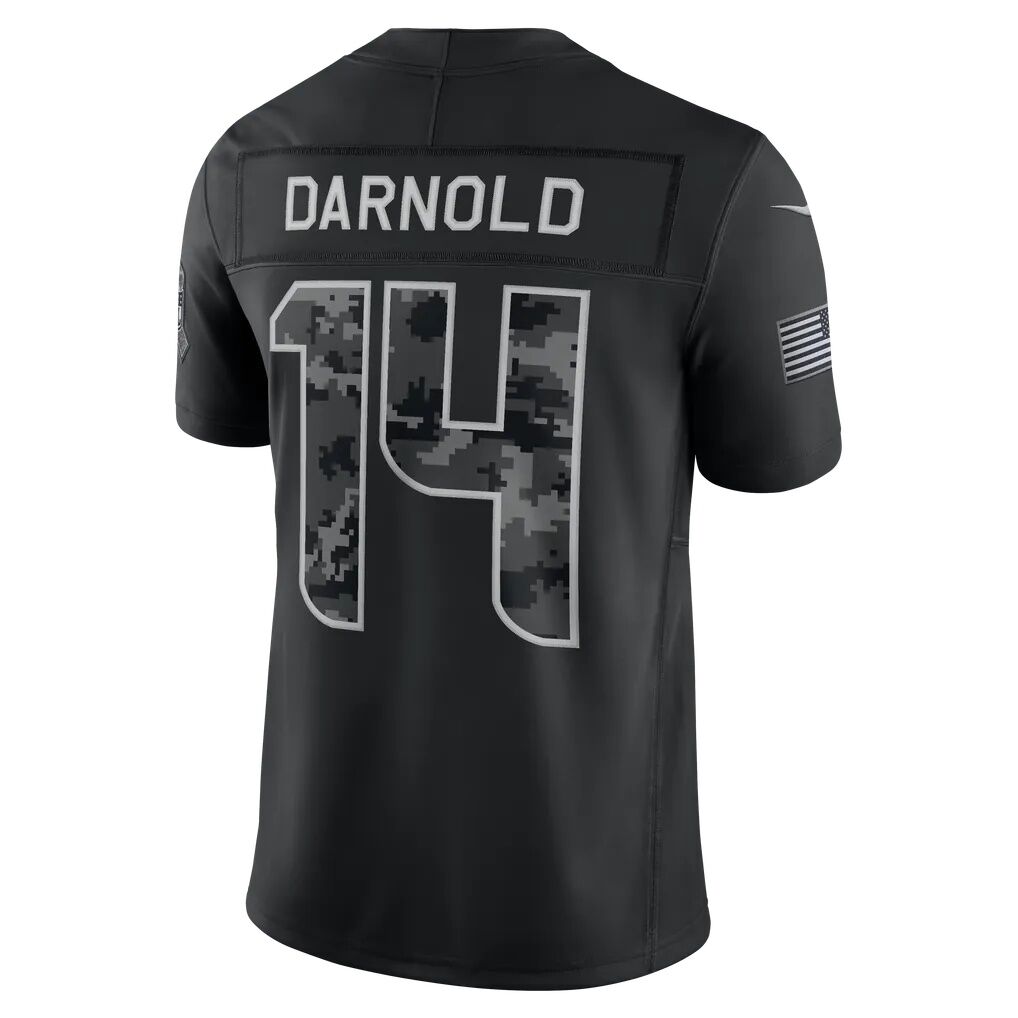 Sam Darnold Seattle Seahawks Nike 2026 Salute to Service Stitched Limited Jersey