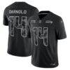 Sam Darnold Seattle Seahawks Nike 2026 Salute to Service Stitched Limited Jersey - Black - Front View