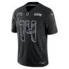 Sam Darnold Seattle Seahawks Nike 2026 Salute to Service Stitched Limited Jersey - Black - Side View