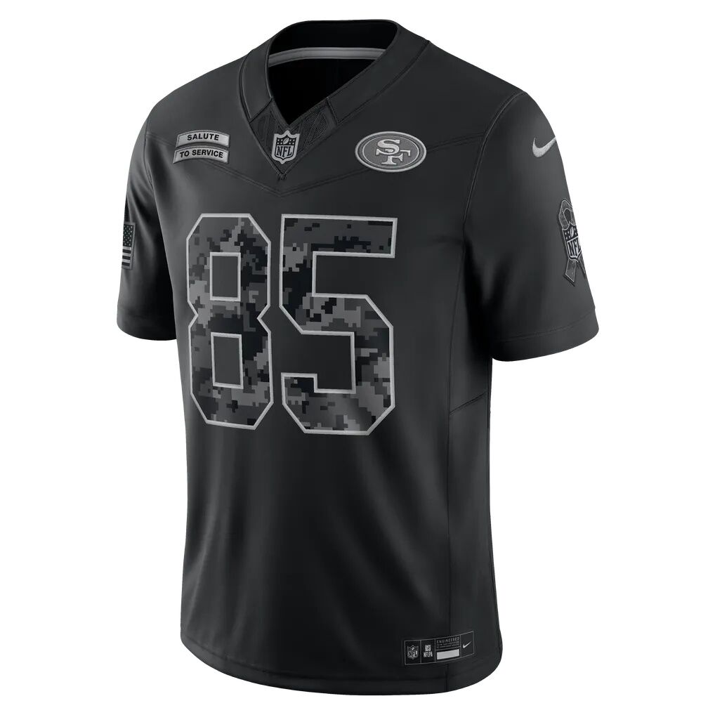 George Kittle San Francisco 49ers Nike 2026 Salute to Service Stitched Limited Jersey