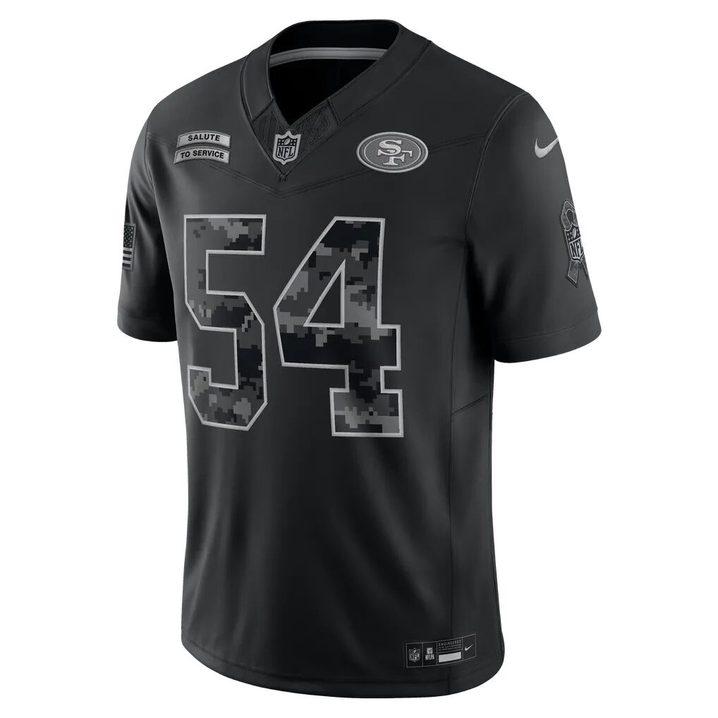Fred Warner San Francisco 49ers Nike 2026 Salute to Service Stitched Limited Jersey
