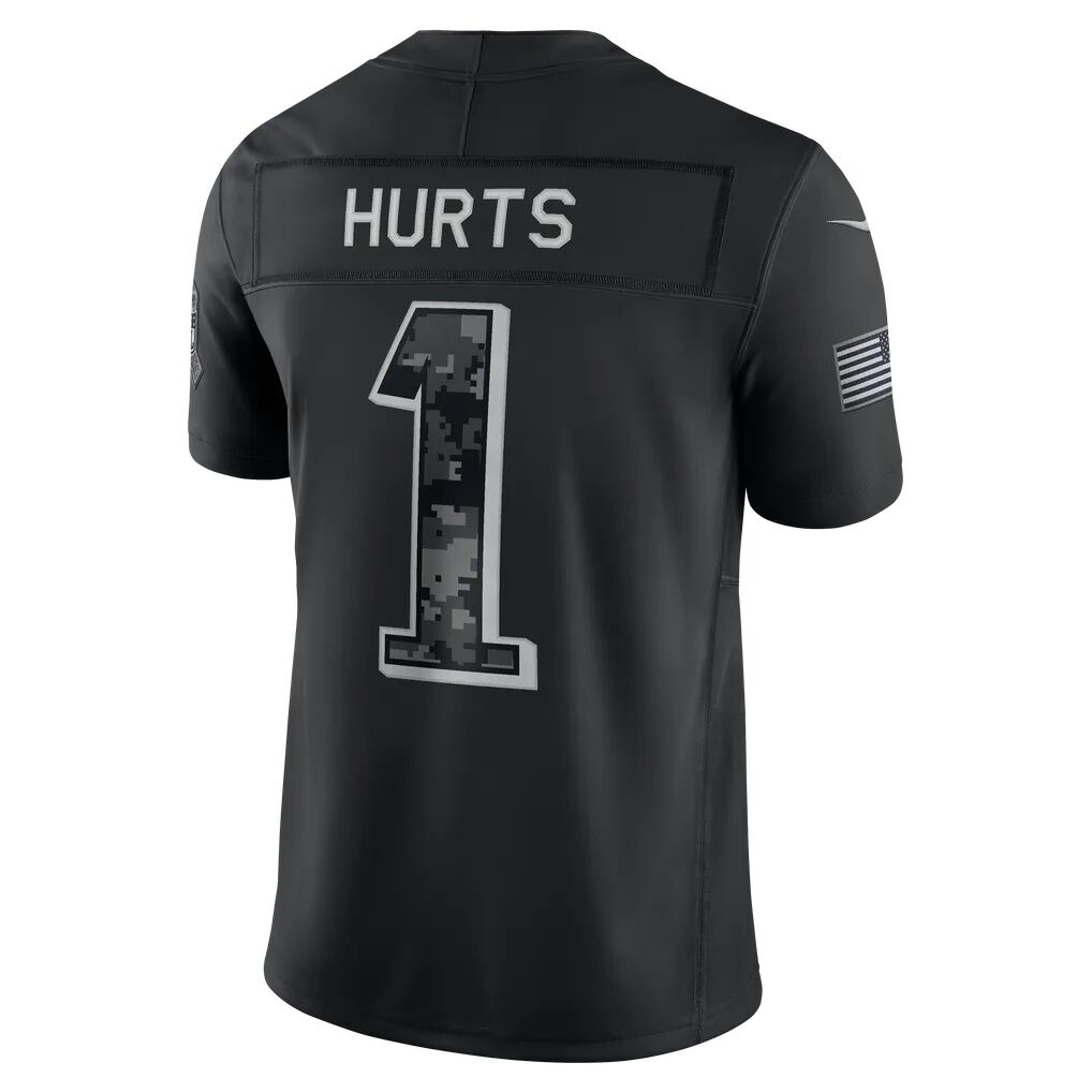 Jalen Hurts Philadelphia Eagles Nike 2026 Salute to Service Stitched Limited Jersey