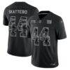 Cam Skattebo New York Giants Nike 2026 Salute to Service Stitched Limited Jersey - Black - Front View