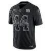 Cam Skattebo New York Giants Nike 2026 Salute to Service Stitched Limited Jersey - Black - Side View