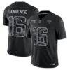 Trevor Lawrence Jacksonville Jaguars Nike 2026 Salute to Service Stitched Limited Jersey - Black - Front View