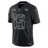 Trevor Lawrence Jacksonville Jaguars Nike 2026 Salute to Service Stitched Limited Jersey - Black - Side View