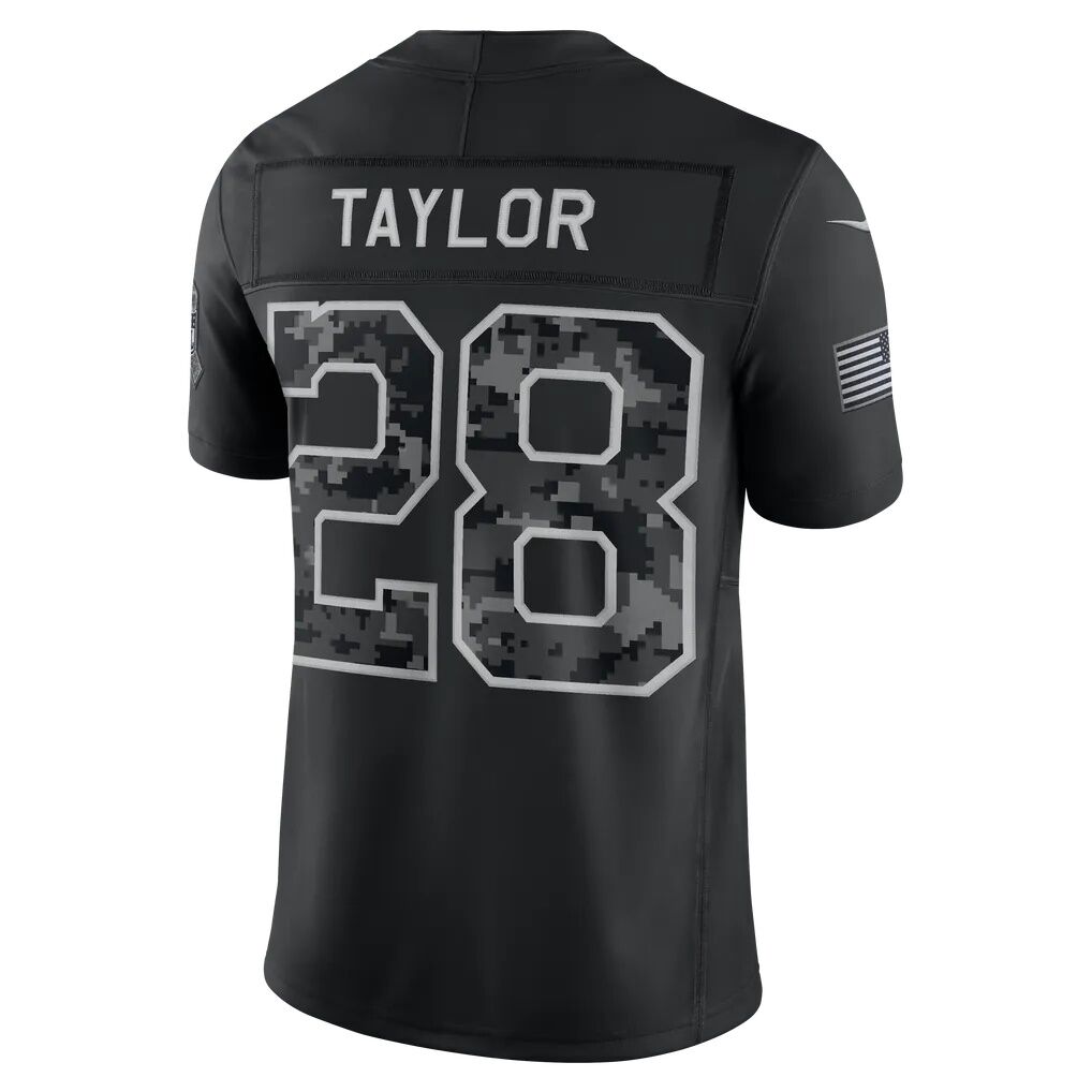 Jonathan Taylor Indianapolis Colts Nike 2026 Salute to Service Stitched Limited Jersey
