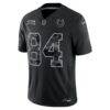 Tyler Warren Indianapolis Colts Nike 2026 Salute to Service Stitched Limited Jersey - Black - Side View