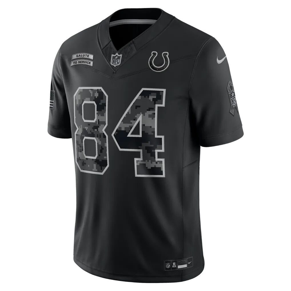 Tyler Warren Indianapolis Colts Nike 2026 Salute to Service Stitched Limited Jersey