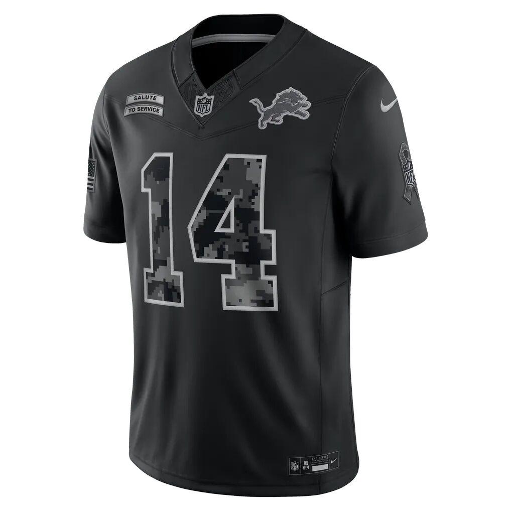 Amon-Ra St. Brown Detroit Lions Nike 2026 Salute to Service Stitched Limited Jersey