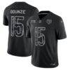 Rome Odunze Chicago Bears Nike 2026 Salute to Service Stitched Limited Jersey - Black - Front View