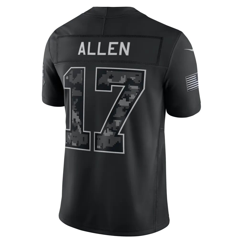 Josh Allen Buffalo Bills Nike 2026 Salute to Service Stitched Limited Jersey