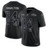 Kyle Hamilton Baltimore Ravens Nike 2026 Salute to Service Stitched Limited Jersey - Black - Front View