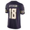 Justin Jefferson Minnesota Vikings Nike 2026 Rivalries Collection Stitched Limited Jersey - Purple - Side View