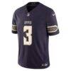 Jordan Addison Minnesota Vikings Nike 2026 Rivalries Collection Stitched Limited Jersey - Purple - Alt1