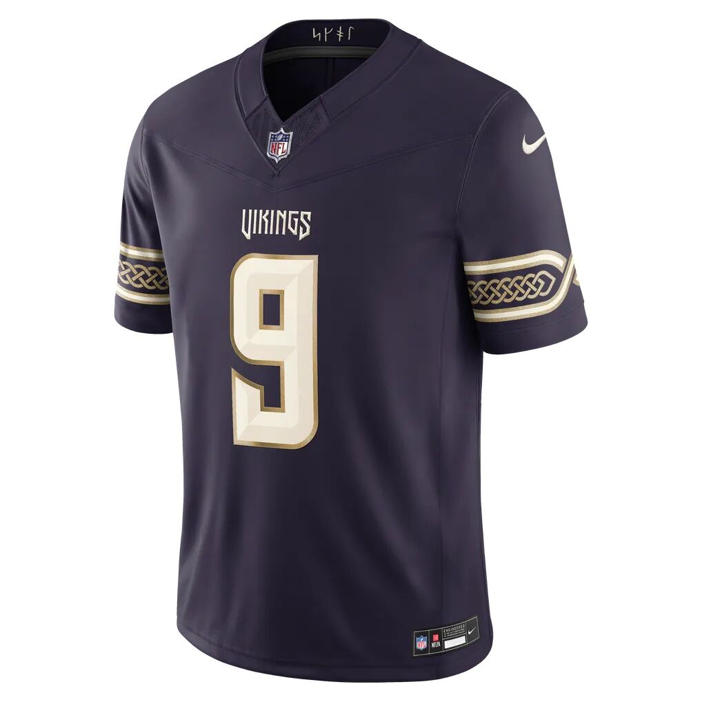J.J. McCarthy Minnesota Vikings Nike 2026 Rivalries Collection Stitched Limited Jersey