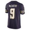 J.J. McCarthy Minnesota Vikings Nike 2026 Rivalries Collection Stitched Limited Jersey - Purple - Alt2