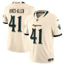 Josh Hines-Allen Jacksonville Jaguars Nike 2026 Rivalries Collection Stitched Limited Jersey - - Front View
