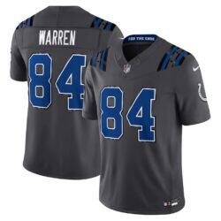 Tyler Warren Indianapolis Colts Nike 2026 Rivalries Collection Stitched Limited Jersey - - Front View