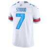 C.J. Stroud Houston Texans Nike 2026 Rivalries Collection Stitched Limited Jersey - White - Side View