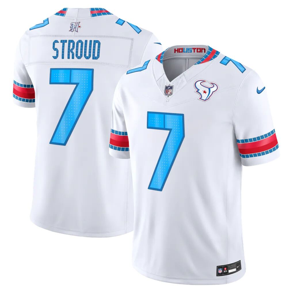 C.J. Stroud Houston Texans Nike 2026 Rivalries Collection Stitched Limited Jersey