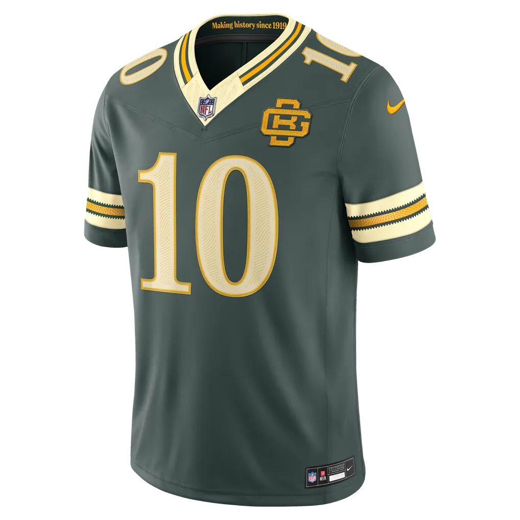 Jordan Love Green Bay Packers Nike 2026 Rivalries Collection Stitched Limited Jersey