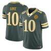 Jordan Love Green Bay Packers Nike 2026 Rivalries Collection Stitched Limited Jersey - Green - Front View