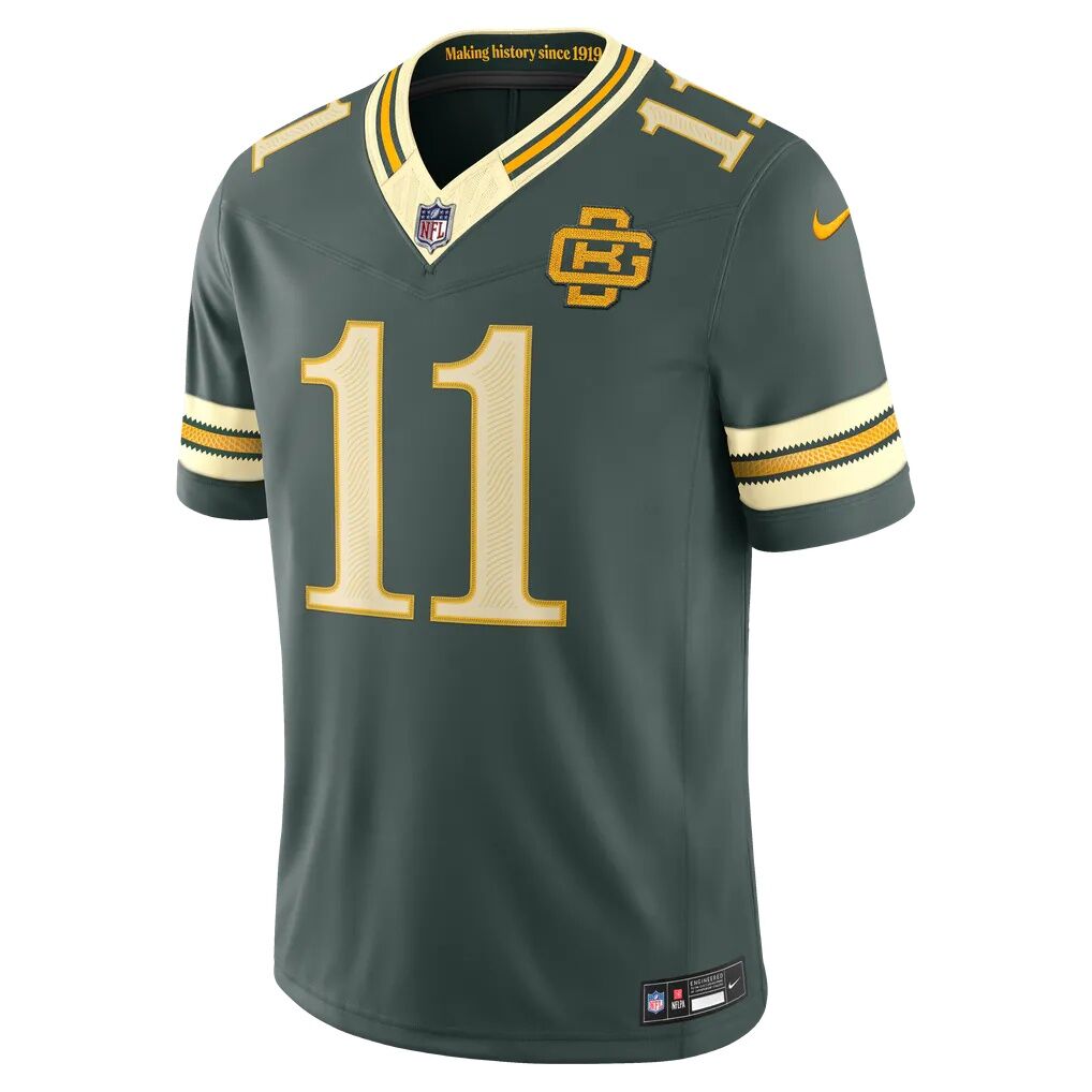 Jayden Reed Green Bay Packers Nike 2026 Rivalries Collection Stitched Limited Jersey