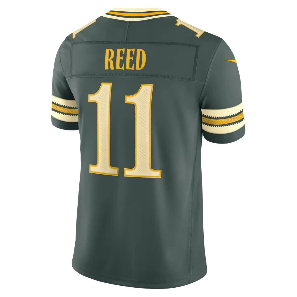 Jayden Reed Green Bay Packers Nike 2026 Rivalries Collection Stitched Limited Jersey