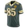 Tucker Kraft Green Bay Packers Nike 2026 Rivalries Collection Stitched Limited Jersey - Green - Back View