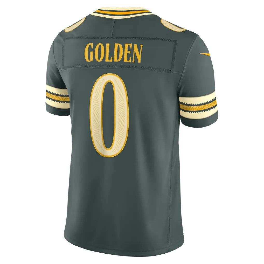 Matthew Golden Green Bay Packers Nike 2026 Rivalries Collection Stitched Limited Jersey