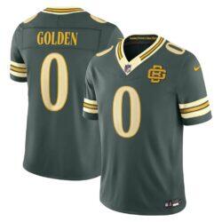 Matthew Golden Green Bay Packers Nike 2026 Rivalries Collection Stitched Limited Jersey - Green - Front View