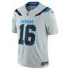 Jared Goff Detroit Lions Nike 2026 Rivalries Collection Stitched Limited Jersey - Silver - Back View