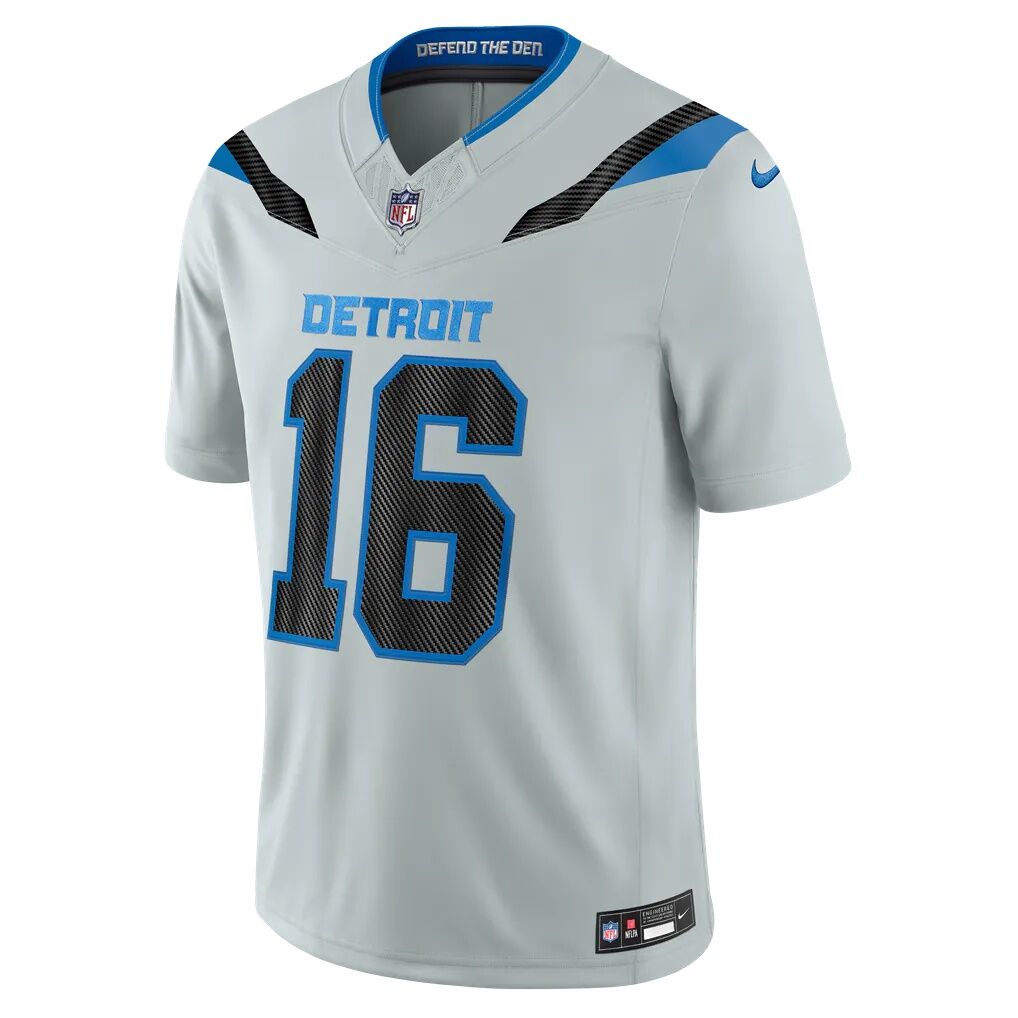Jared Goff Detroit Lions Nike 2026 Rivalries Collection Stitched Limited Jersey
