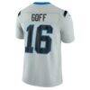 Jared Goff Detroit Lions Nike 2026 Rivalries Collection Stitched Limited Jersey - Silver - Side View