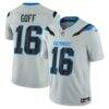 Jared Goff Detroit Lions Nike 2026 Rivalries Collection Stitched Limited Jersey - Silver - Front View