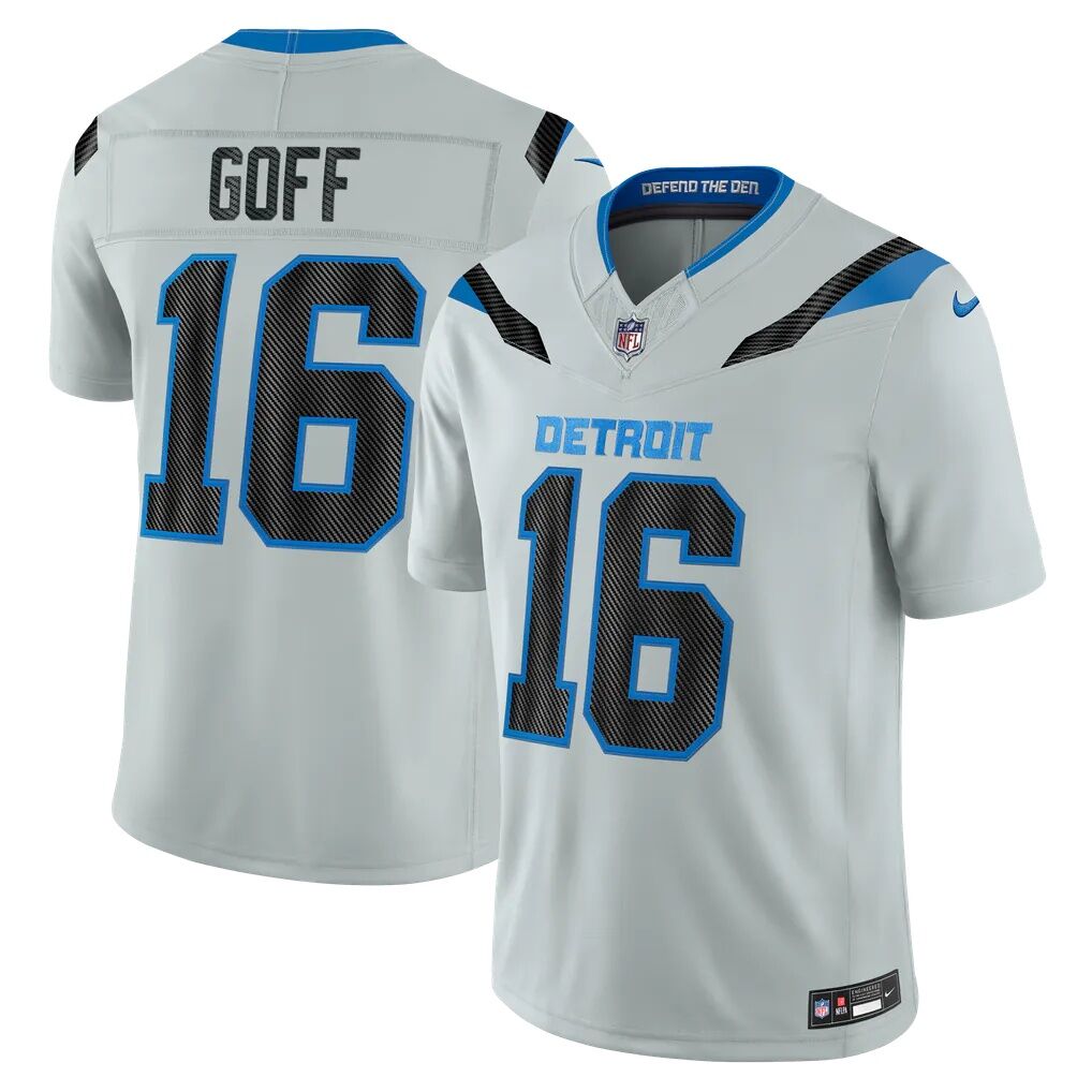 Jared Goff Detroit Lions Nike 2026 Rivalries Collection Stitched Limited Jersey