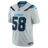 Penei Sewell Detroit Lions Nike 2026 Rivalries Collection Stitched Limited Jersey - Silver - Back View