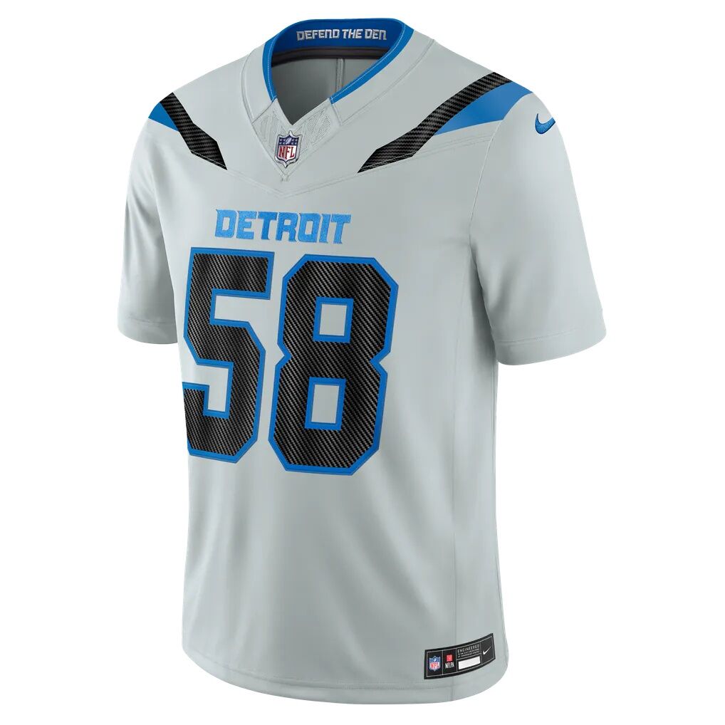 Penei Sewell Detroit Lions Nike 2026 Rivalries Collection Stitched Limited Jersey