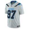 Aidan Hutchinson Detroit Lions Nike 2026 Rivalries Collection Stitched Limited Jersey - Silver - Back View