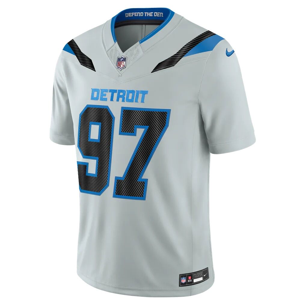 Aidan Hutchinson Detroit Lions Nike 2026 Rivalries Collection Stitched Limited Jersey