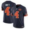 D'Andre Swift Chicago Bears Nike 2026 Rivalries Collection Stitched Limited Jersey - Navy - Front View
