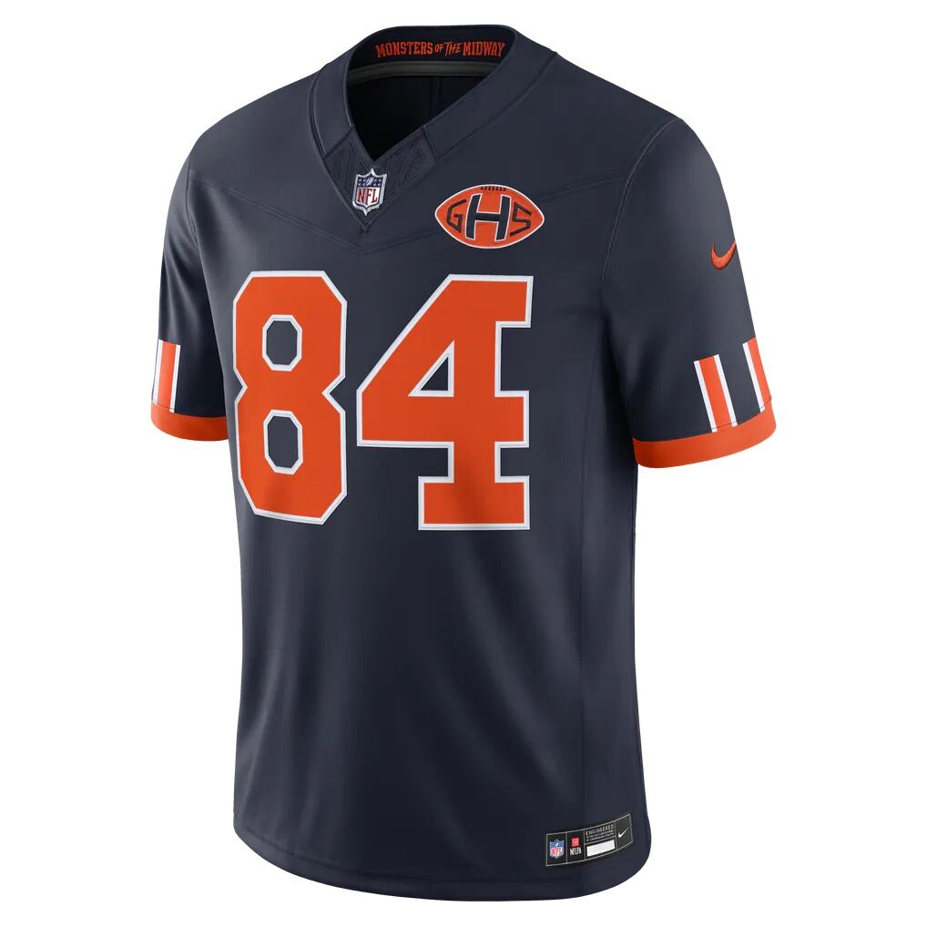 Colston Loveland Chicago Bears Nike 2026 Rivalries Collection Stitched Limited Jersey